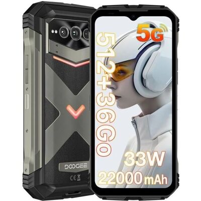 DOOGEE Vmax Plus - Smartphone, 36GB RAM, 512GB Stockage, 22000mAh Batterie - Publicité DOOGEE Vmax Plus - Smartphone, 36GB RAM, 512GB Stockage, 22000mAh Batterie - Publicité