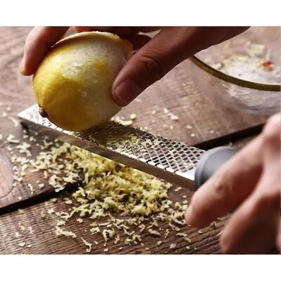Marca Modelo Rallador de Limón Queso Nuez Moscada - Rallador de Cocina Marca Modelo Rallador de Limón Queso Nuez Moscada - Rallador de Cocina