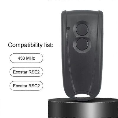 Control Remoto Ecostar RSC2 RSE2 - 433MHz - Código Rotatorio - Puerta de Garaje Control Remoto Ecostar RSC2 RSE2 - 433MHz - Código Rotatorio - Puerta de Garaje