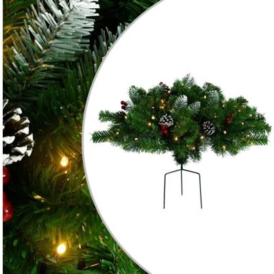KZQ Camino artificial preiluminado - Verde - 15.7 ft - Árbol de Navidad KZQ Camino artificial preiluminado - Verde - 15.7 ft - Árbol de Navidad