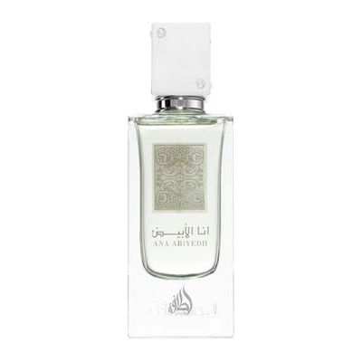 Lattafa Ana Abiyedh - Boisé Vanille Safran - Parfum - Publicité Lattafa Ana Abiyedh - Boisé Vanille Safran - Parfum - Publicité