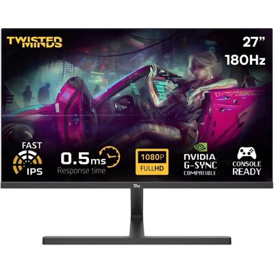 Monitor Gaming Twisted Minds Blaze Series 27" FHD - IPS Veloce - 180Hz Monitor Gaming Twisted Minds Blaze Series 27" FHD - IPS Veloce - 180Hz