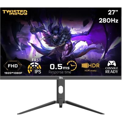 Twisted Minds Supreme Series 27" Gaming Monitor - 280Hz, 0.5ms, HDR400 Twisted Minds Supreme Series 27" Gaming Monitor - 280Hz, 0.5ms, HDR400