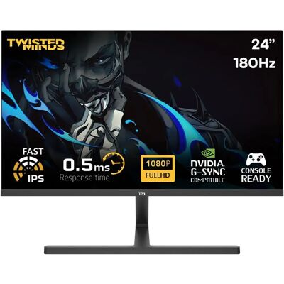 Twisted Minds Blaze Series 24” Fhd, 180hz, Fast Ips, 0.5ms, Hdr400 Monitor da Gioco - Gaming Monitor Twisted Minds Blaze Series 24” Fhd, 180hz, Fast Ips, 0.5ms, Hdr400 Monitor da Gioco - Gaming Monitor