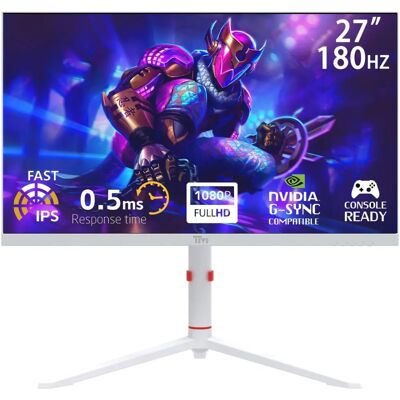 Twisted Minds Artic Pro Series 27” FHD - 180Hz - HDR400 Gaming Skjerm Twisted Minds Artic Pro Series 27” FHD - 180Hz - HDR400 Gaming Skjerm