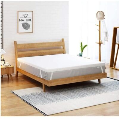 IZTOSS Sur-matelas 140x190cm - 5cm Mousse Viscoélastique - Pour Adultes & Enfants - Publicité IZTOSS Sur-matelas 140x190cm - 5cm Mousse Viscoélastique - Pour Adultes & Enfants - Publicité
