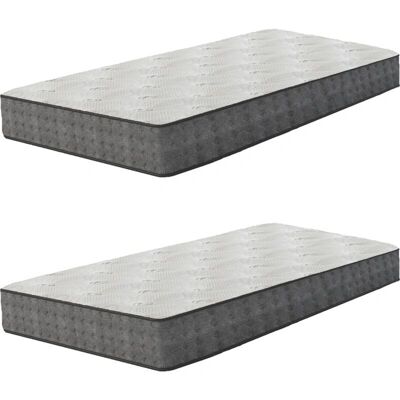 Conjunto de Cama IZTOSS - 2 Colchones 90x190cm - Grosor 17cm - Viscoelástico de Lujo para Adultos y Niños Conjunto de Cama IZTOSS - 2 Colchones 90x190cm - Grosor 17cm - Viscoelástico de Lujo para Adultos y Niños