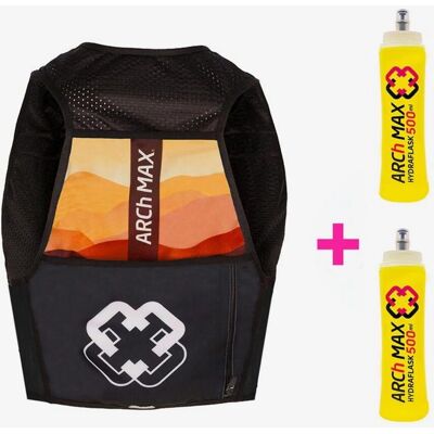 Gilet Idratazione ARCh MAX 6L - Arancione Nero - S-M Gilet Idratazione ARCh MAX 6L - Arancione Nero - S-M