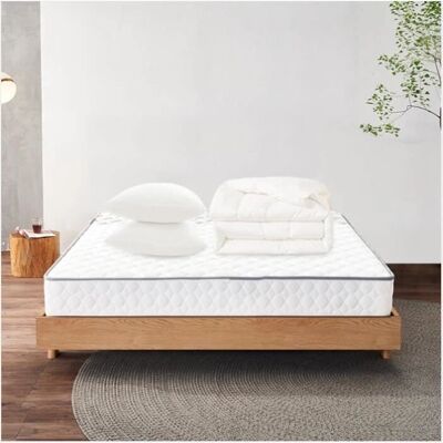Ensemble Matelas Iztoss - 7 Zones de Support - Mousse à Mémoire - France - Publicité Ensemble Matelas Iztoss - 7 Zones de Support - Mousse à Mémoire - France - Publicité