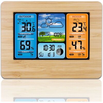 Flyme - ymyny - Color-LCD - Wetterstation Uhr Flyme - ymyny - Color-LCD - Wetterstation Uhr