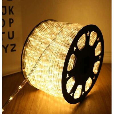 Kcvv - LED warmweiß Schnurlicht - 20 m - Innen/Außen Kcvv - LED warmweiß Schnurlicht - 20 m - Innen/Außen