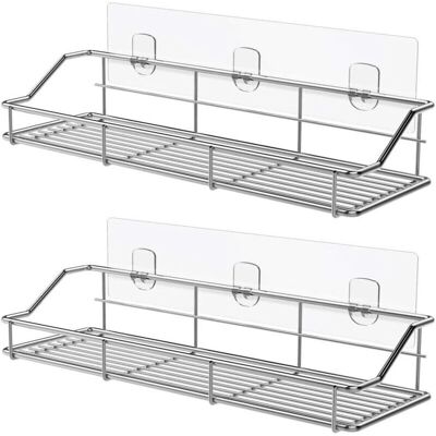 Kcvv - SUS304 - Ohne Bohrung - 5,8x12x35cm - Duschablage Kcvv - SUS304 - Ohne Bohrung - 5,8x12x35cm - Duschablage