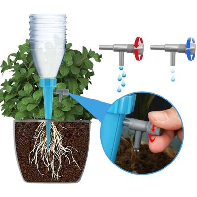 AIPERQ - Bottle Drip Irrigation Kit - 12pc - Adjustable flow - Irrigation Kit AIPERQ - Bottle Drip Irrigation Kit - 12pc - Adjustable flow - Irrigation Kit