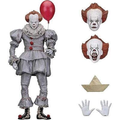FMY Pennywise Actionfigur - Gyserfilm 2017 - Samlervenlig Legetøj FMY Pennywise Actionfigur - Gyserfilm 2017 - Samlervenlig Legetøj