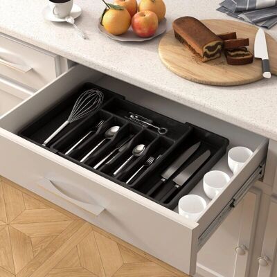 SNQ - Vassoio per posate espandibile - Drawer organizer SNQ - Vassoio per posate espandibile - Drawer organizer