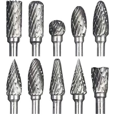 SNQ - Tungsten Carbide Rotary Burr Set - Double-cut SNQ - Tungsten Carbide Rotary Burr Set - Double-cut