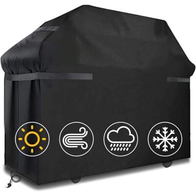 SNQ - Gas Grill Cover 420D Oxford - Waterproof - Grill Cover SNQ - Gas Grill Cover 420D Oxford - Waterproof - Grill Cover