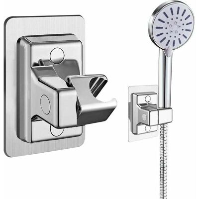 SNQ - Universal 360° - ABS Chrome - Shower Head Holder SNQ - Universal 360° - ABS Chrome - Shower Head Holder