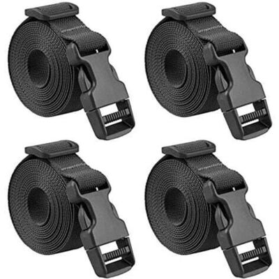 SNQ - QuickRelease-25mm-PP - Black - 25mm - Luggage Strap SNQ - QuickRelease-25mm-PP - Black - 25mm - Luggage Strap