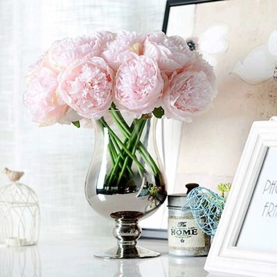 SNQ - Peony Silk - Pink - 32cm - Bouquet SNQ - Peony Silk - Pink - 32cm - Bouquet