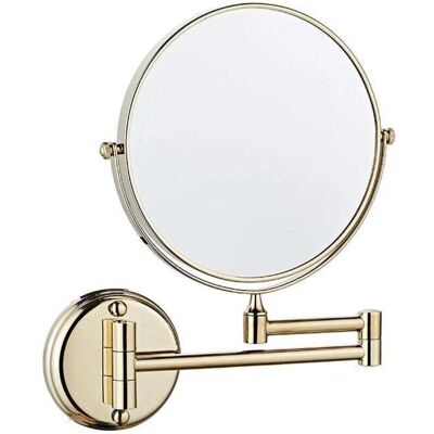SNQ - Double-Sided Wall Mirror - 3x - 8in - Mirror SNQ - Double-Sided Wall Mirror - 3x - 8in - Mirror
