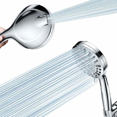 SNQ - High-Pressure - 10 Modes - Chrome Finish - Showerhead SNQ - High-Pressure - 10 Modes - Chrome Finish - Showerhead