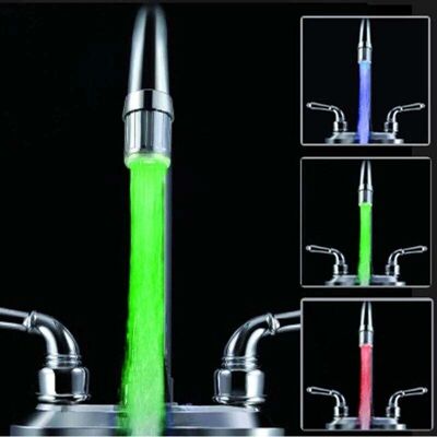 SNQ - LED Sink Faucet - Temperature Sensor - Aerator - Faucet SNQ - LED Sink Faucet - Temperature Sensor - Aerator - Faucet