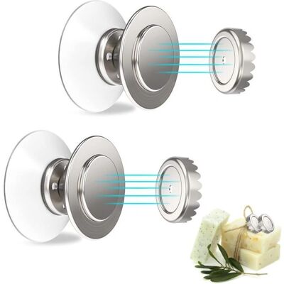 SNQ - PezziMag - Suction Cup - No Drilling - Soap Holder SNQ - PezziMag - Suction Cup - No Drilling - Soap Holder