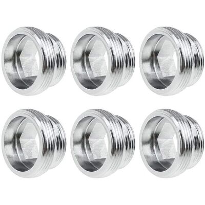 SNQ - 6-piece - Silver - M20-M25 - Faucet Adapters SNQ - 6-piece - Silver - M20-M25 - Faucet Adapters