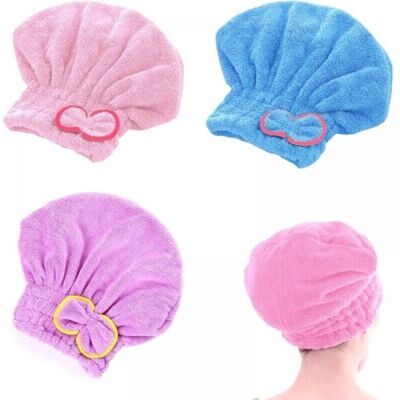 SNQ - Hair Towel Turban - 35x27 cm - Microfiber SNQ - Hair Towel Turban - 35x27 cm - Microfiber