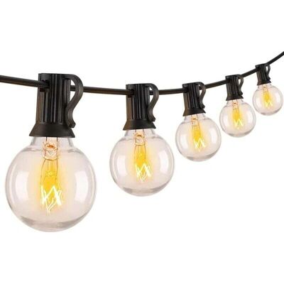 SNQ - G40 LED - Warm White - Outdoor String Lights SNQ - G40 LED - Warm White - Outdoor String Lights