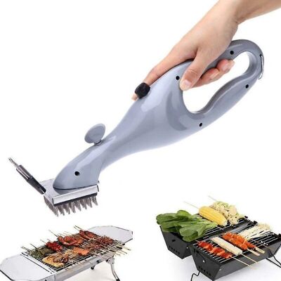 SNQ SteamGrillBrush - Silver - 10,5×9×36,5 cm - Grill Cleaning Brush SNQ SteamGrillBrush - Silver - 10,5×9×36,5 cm - Grill Cleaning Brush