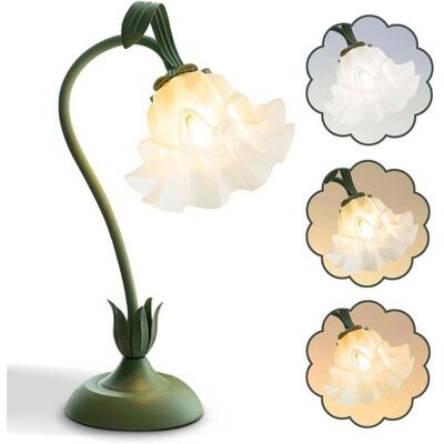 SNQ - FloralTableLamp - Floral design - 360° neck - Table lamp SNQ - FloralTableLamp - Floral design - 360° neck - Table lamp