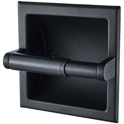 SNQ - Toilet Paper Holder - Matte Black - Wall Mounted SNQ - Toilet Paper Holder - Matte Black - Wall Mounted