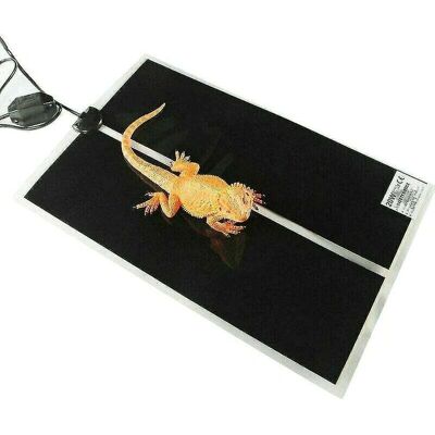 SNQ - Reptile Vivarium Heater Mat - Black - 42x28 cm - Heat mat SNQ - Reptile Vivarium Heater Mat - Black - 42x28 cm - Heat mat