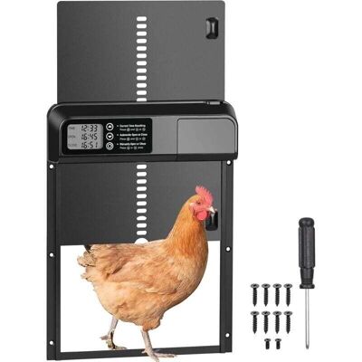 SNQ - Puerta automática para gallinero - Aluminium - Chicken coop door SNQ - Puerta automática para gallinero - Aluminium - Chicken coop door