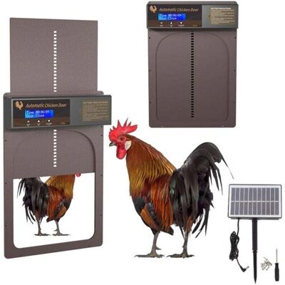 SNQ - Solar Coop Door - Aluminum - Coop Door SNQ - Solar Coop Door - Aluminum - Coop Door