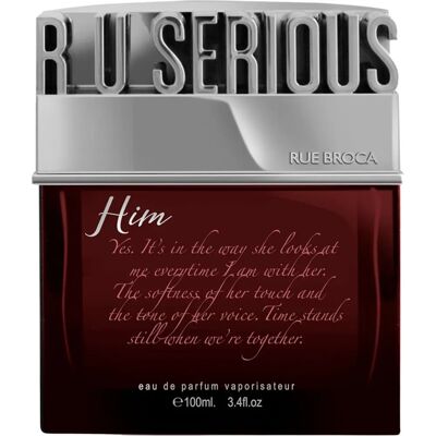 Rue Broca R U Serious Him Eau de Parfum Spray - Men 100ml Rue Broca R U Serious Him Eau de Parfum Spray - Men 100ml