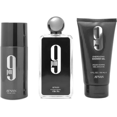 Afnan 9PM Geschenkset - Eau de Parfum, Duschgel, Deodorant Afnan 9PM Geschenkset - Eau de Parfum, Duschgel, Deodorant