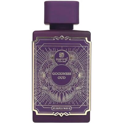 Riiffs Goodness Oud Purple Wave - Parfum unisexe 100ml - Publicité Riiffs Goodness Oud Purple Wave - Parfum unisexe 100ml - Publicité