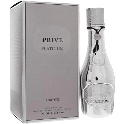 Riiffs Prive Platinum Eau de Parfum - Homme - 100ml - Publicité Riiffs Prive Platinum Eau de Parfum - Homme - 100ml - Publicité