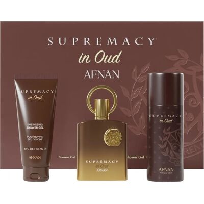 Afnan Supremacy In Oud - Unisex Fragrance Gift Set Afnan Supremacy In Oud - Unisex Fragrance Gift Set