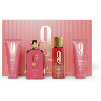 Afnan 9AM Pour Femme - Eau de Parfum, tělový sprej, mléko a sprchový gel Afnan 9AM Pour Femme - Eau de Parfum, tělový sprej, mléko a sprchový gel