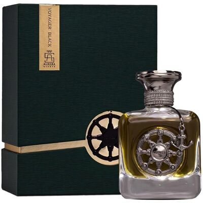 Aurora Scents Voyager Black Eau de Parfum - Uomo Legnoso Speziato 100ml Aurora Scents Voyager Black Eau de Parfum - Uomo Legnoso Speziato 100ml