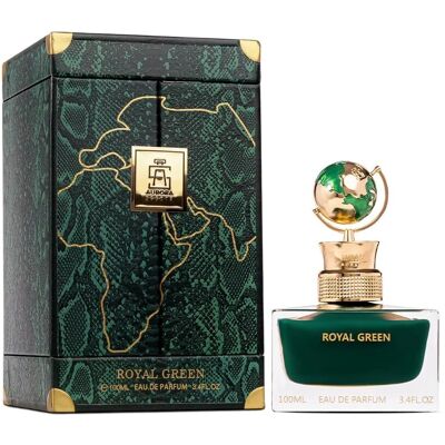 Aurora Royal Green - Cuoio Floreale Legnoso Unisex EDP 100ml Aurora Royal Green - Cuoio Floreale Legnoso Unisex EDP 100ml