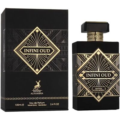 Maison Alhambra - Joyous Infini Oud EDP 100ml - Publicité Maison Alhambra - Joyous Infini Oud EDP 100ml - Publicité