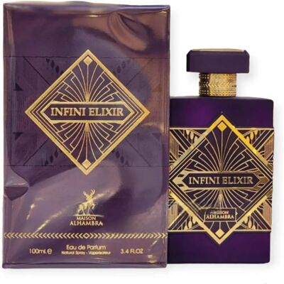 Maison Alhambra Infini Elixir - 100ml - EDP - Parfum unisexe Maison Alhambra Infini Elixir - 100ml - EDP - Parfum unisexe
