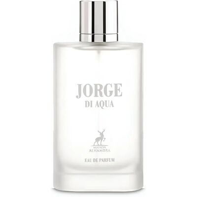 Parfum Homme Maison Alhambra Jorge Di Profumo Aqua - EDP 100 ml - Publicité Parfum Homme Maison Alhambra Jorge Di Profumo Aqua - EDP 100 ml - Publicité