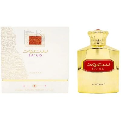 Lattafa Sa'ud Unisex Eau De Parfum 100ml Lattafa Sa'ud Unisex Eau De Parfum 100ml