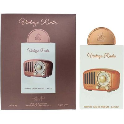 Lattafa Vintage Radio Eau de Parfum (100 ml) Lattafa Vintage Radio Eau de Parfum (100 ml)